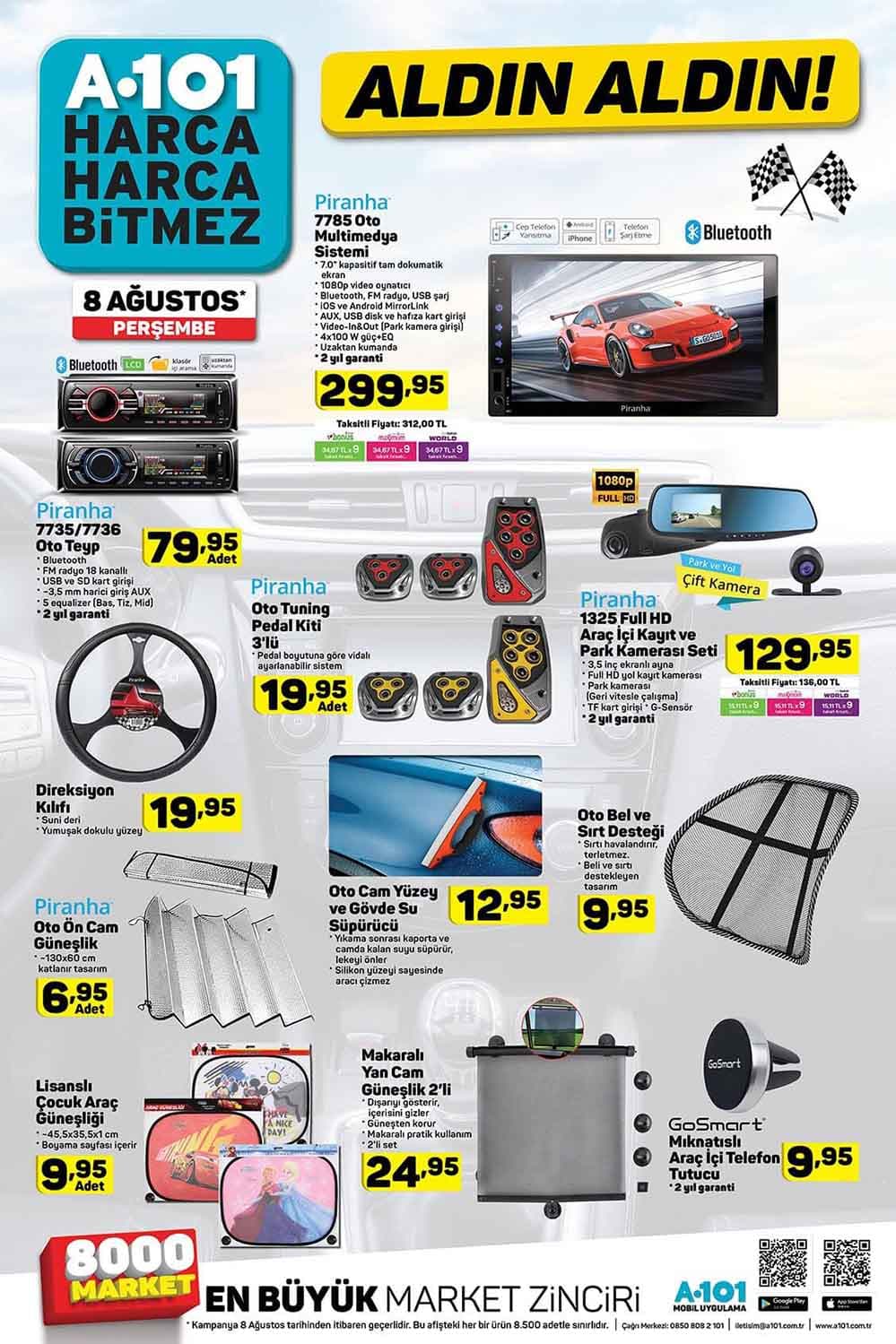 A101 8 Ağustos 2019