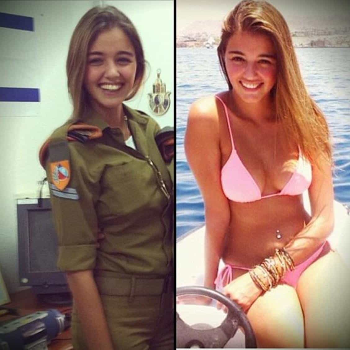 Uniform and Real Life Military Girl