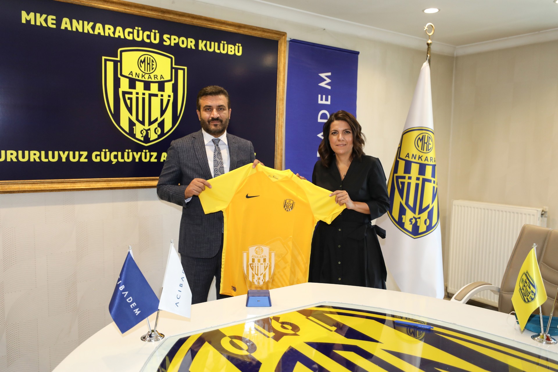 Ankaragücü’nün Sağlığı Acıbadem Ankara’ya Emanet