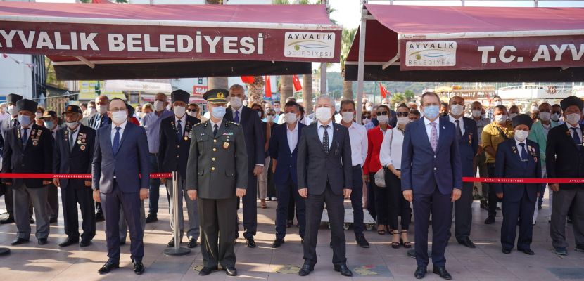 Ayvalık’ın düşman işgalinden kurtuluşunun 98’inci yılı kutlandı