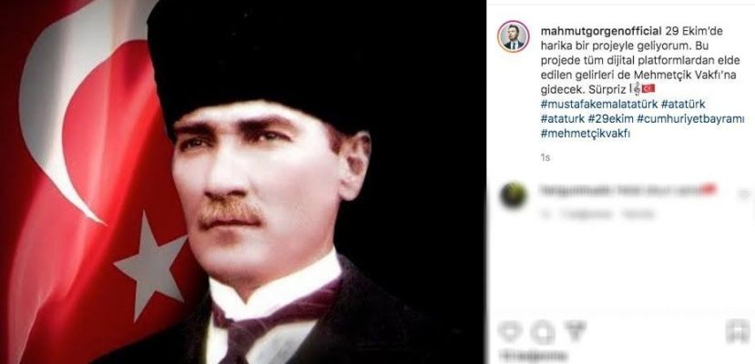 Mahmut Görgen’den 29 Ekim’e Özel Atatürk Projesi