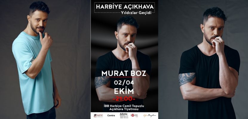 Murat Boz 3 Konserle Açıkhava’da