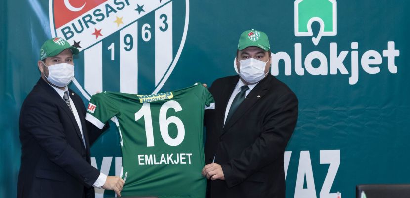 Emlakjet, Bursaspor’a sponsor oldu