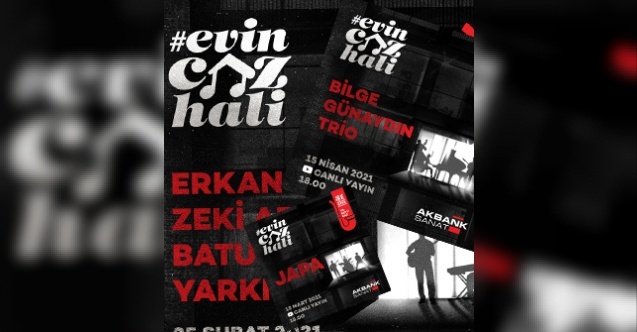 Evin Caz Hali Konserleri Bilge Günaydın Trio ile devam ediyor