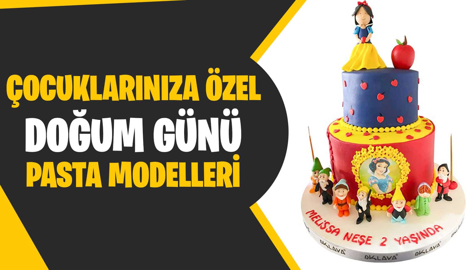 Çocuklarınıza Özel Doğum Günü Pasta Modelleri