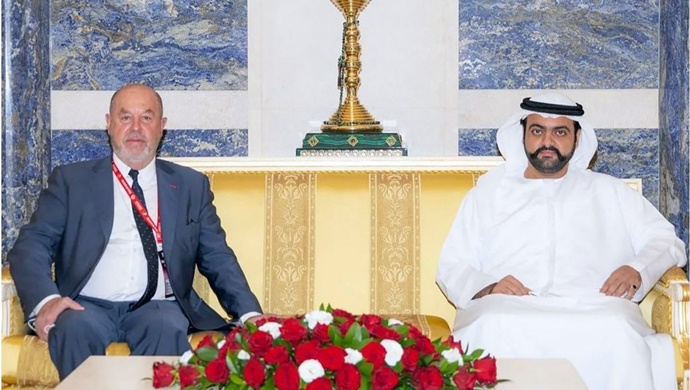 WKF President meets Crown Prince of Emirate of Fujairah