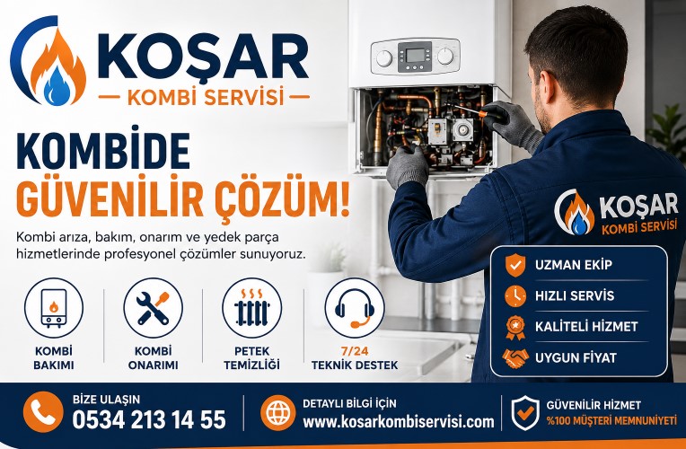 Koşar Kombi Servisi - 0534 213 14 55